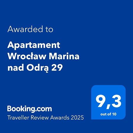 Apartament Wroclaw Marina Nad Odra 29 Екстериор снимка